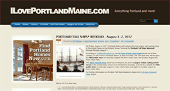 Desktop Screenshot of iloveportlandmaine.com